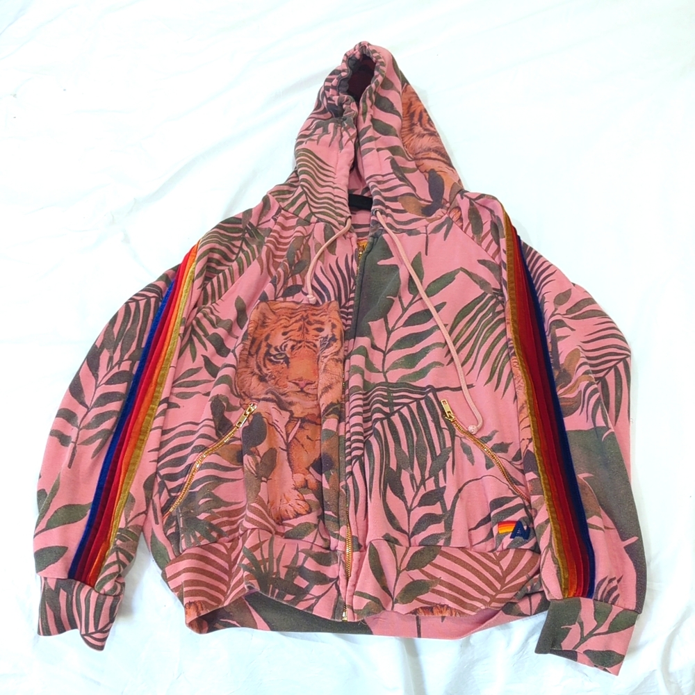Aviator Nation size Large Rare Tiger sweatshirt